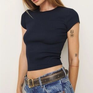 Navy Short Sleeve Tee